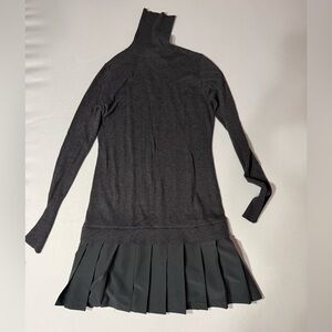 Soft Surroundings Charcoal Ribbed Knit Top